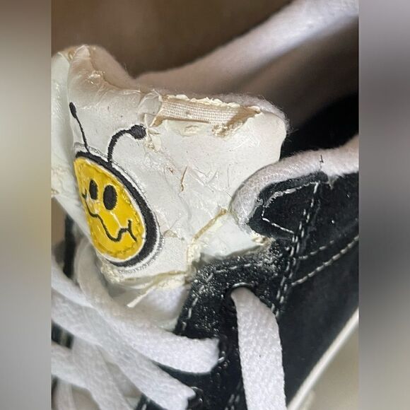 Vintage 90s Sketchers Platform Suede Shoe Size 1 - Picture 9 of 11